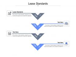 Lease standards ppt powerpoint presentation show templates cpb