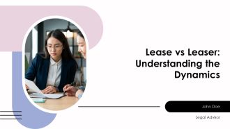 Lease Vs Leaser Understanding The Dynamics PPT Slides AT