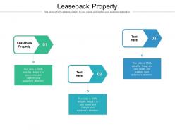 Leaseback property ppt powerpoint presentation icon graphic tips cpb