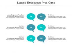 Leased employees pros cons ppt powerpoint presentation layouts file formats cpb