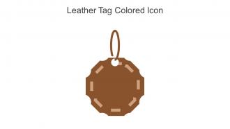Leather Tag Colored Icon In Powerpoint Pptx Png And Editable Eps Format