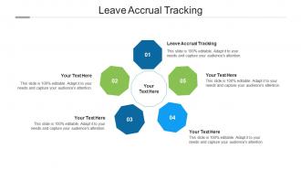 Leave accrual tracking ppt powerpoint presentation layouts styles cpb
