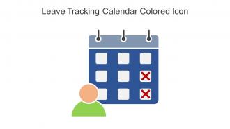 Leave Tracking Calendar Colored Icon In Powerpoint Pptx Png And Editable Eps Format