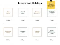 Leaves and holidays maternity j205 ppt powerpoint presentation file example
