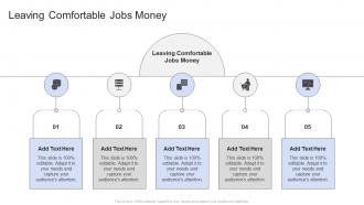 Leaving Comfortable Jobs Money In Powerpoint And Google Slides Cpb