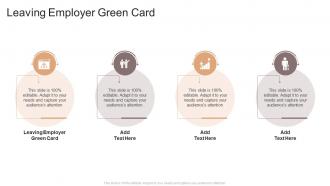 Leaving employer green card in powerpoint and google slides cpb