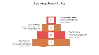 Leaving group ability ppt powerpoint presentation styles visual aids cpb