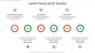 Lectin Food List Dr Gundry In Powerpoint And Google Slides Cpb