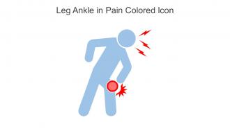 Leg Ankle In Pain Colored Icon In Powerpoint Pptx Png And Editable Eps Format
