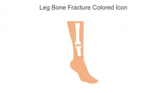 Leg Bone Fracture Colored Icon In Powerpoint Pptx Png And Editable Eps Format