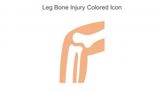 Leg Bone Injury Colored Icon In Powerpoint Pptx Png And Editable Eps Format
