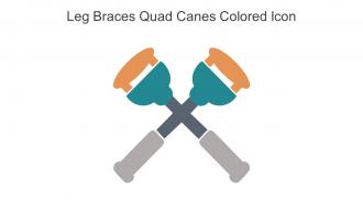 Leg Braces Quad Canes Colored Icon In Powerpoint Pptx Png And Editable Eps Format