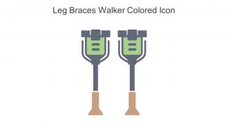 Leg Braces Walker Colored Icon In Powerpoint Pptx Png And Editable Eps Format
