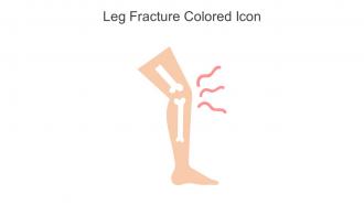 Leg Fracture Colored Icon In Powerpoint Pptx Png And Editable Eps Format