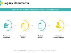 Legacy documents archives of statements ppt powerpoint presentation inspiration