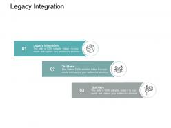 Legacy integration ppt powerpoint presentation pictures deck cpb