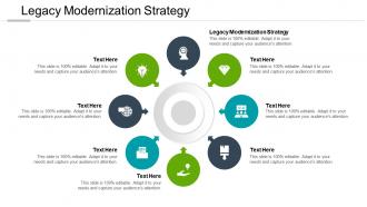 Legacy modernization strategy ppt powerpoint presentation visual aids cpb