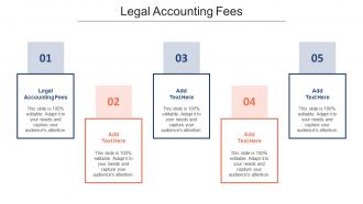 Legal Accounting Fees Ppt Powerpoint Presentation Professional Samples Cpb