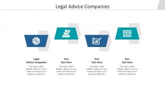 Legal advice companies ppt powerpoint presentation professional slides cpb
