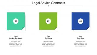 Legal advice contracts ppt powerpoint presentation icon information cpb