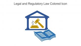 Legal And Regulatory Law Colored Icon In Powerpoint Pptx Png And Editable Eps Format