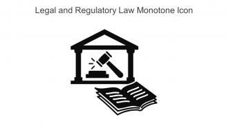 Legal And Regulatory Law Monotone Icon In Powerpoint Pptx Png And Editable Eps Format