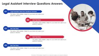Legal Assistant Interview Questions Answers In Powerpoint And Google Slides Cpb