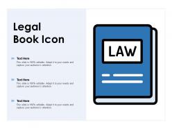 Legal book icon