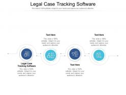 Legal case tracking software ppt powerpoint presentation icon deck cpb