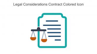 Legal Considerations Contract Colored Icon In Powerpoint Pptx Png And Editable Eps Format