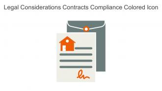 Legal Considerations Contracts Compliance Colored Icon In Powerpoint Pptx Png And Editable Eps Format