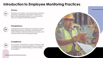 Legal Considerations For Employee Monitoring Practices PPT Template AT Downloadable Informative