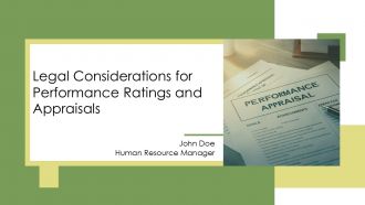 Legal Considerations For Performance Ratings And Appraisals PPT PowerPoint AT