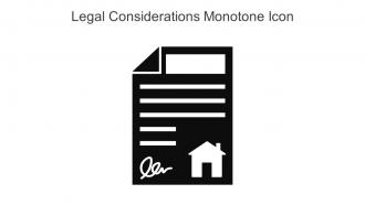 Legal Considerations Monotone Icon In Powerpoint Pptx Png And Editable Eps Format