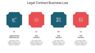 Legal Contract Business Law Ppt Powerpoint Presentation Styles Layouts Cpb