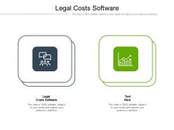 Legal costs software ppt powerpoint presentation rules cpb