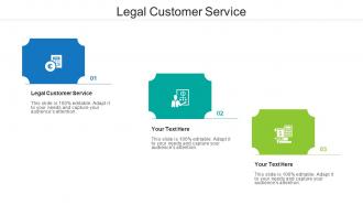 Legal customer service ppt powerpoint presentation slides example file cpb