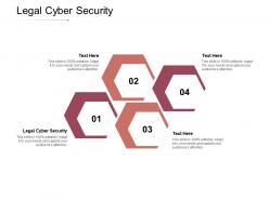 Legal cyber security ppt powerpoint presentation infographics samples cpb