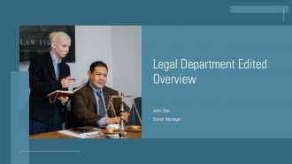 Legal Department Edited Overview PPT Sample ACP Legal Department Edited Overview PPT Sample ACP