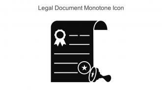 Legal Document Monotone Icon In Powerpoint Pptx Png And Editable Eps Format