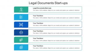 Legal documents start ups ppt powerpoint presentation slides elements cpb