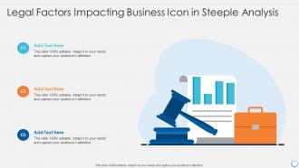 Legal factors impacting business icon in steeple analysis