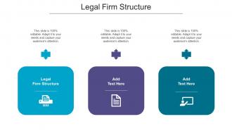Legal Firm Structure Ppt Powerpoint Presentation Pictures Elements Cpb