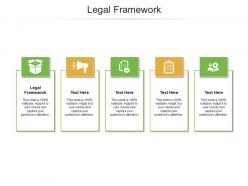 Legal framework ppt powerpoint presentation infographic cpb