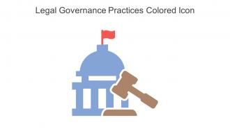 Legal Governance Practices Colored Icon In Powerpoint Pptx Png And Editable Eps Format