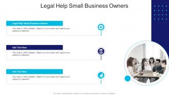 Legal Help Small Business Owners In Powerpoint And Google Slides Cpb