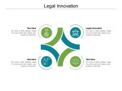 Legal innovation ppt powerpoint presentation show topics cpb