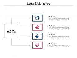 Legal malpractice ppt powerpoint presentation summary mockup cpb