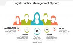 Legal practice management system ppt powerpoint presentation summary ideas cpb