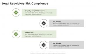 Legal Regulatory Risk Compliance In Powerpoint And Google Slides Cpb
